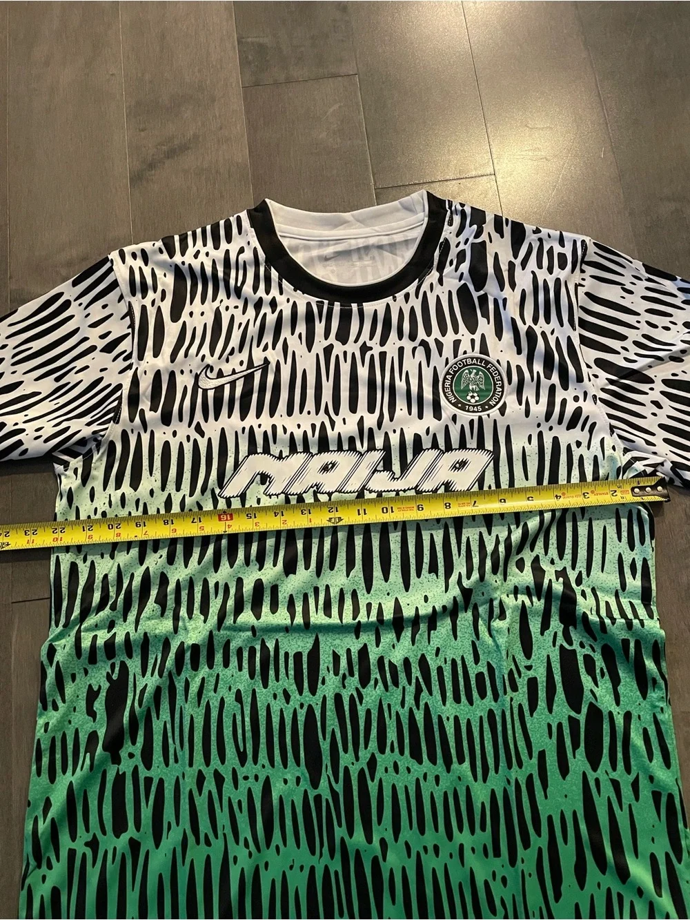 Nigeria National Team x Slawn Soccer Jersey size XL